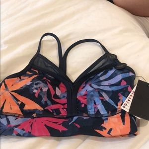 Colorful sports bra